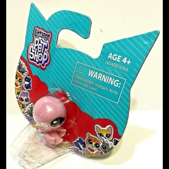 Littlest Pet Shop Lot of 2 Cat & Light Purple Duck LPS Mini-Scale Hasbro New NIP - Picture 5 of 10